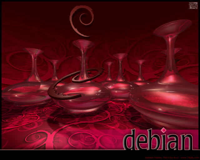 Debian wallpaper 13